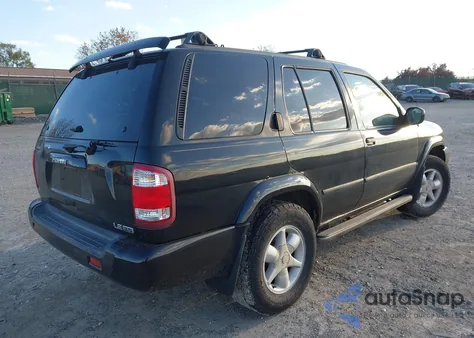 2001 Nissan Pathfinder Le from USA, damaged, VIN JN8DR09Y51W612794